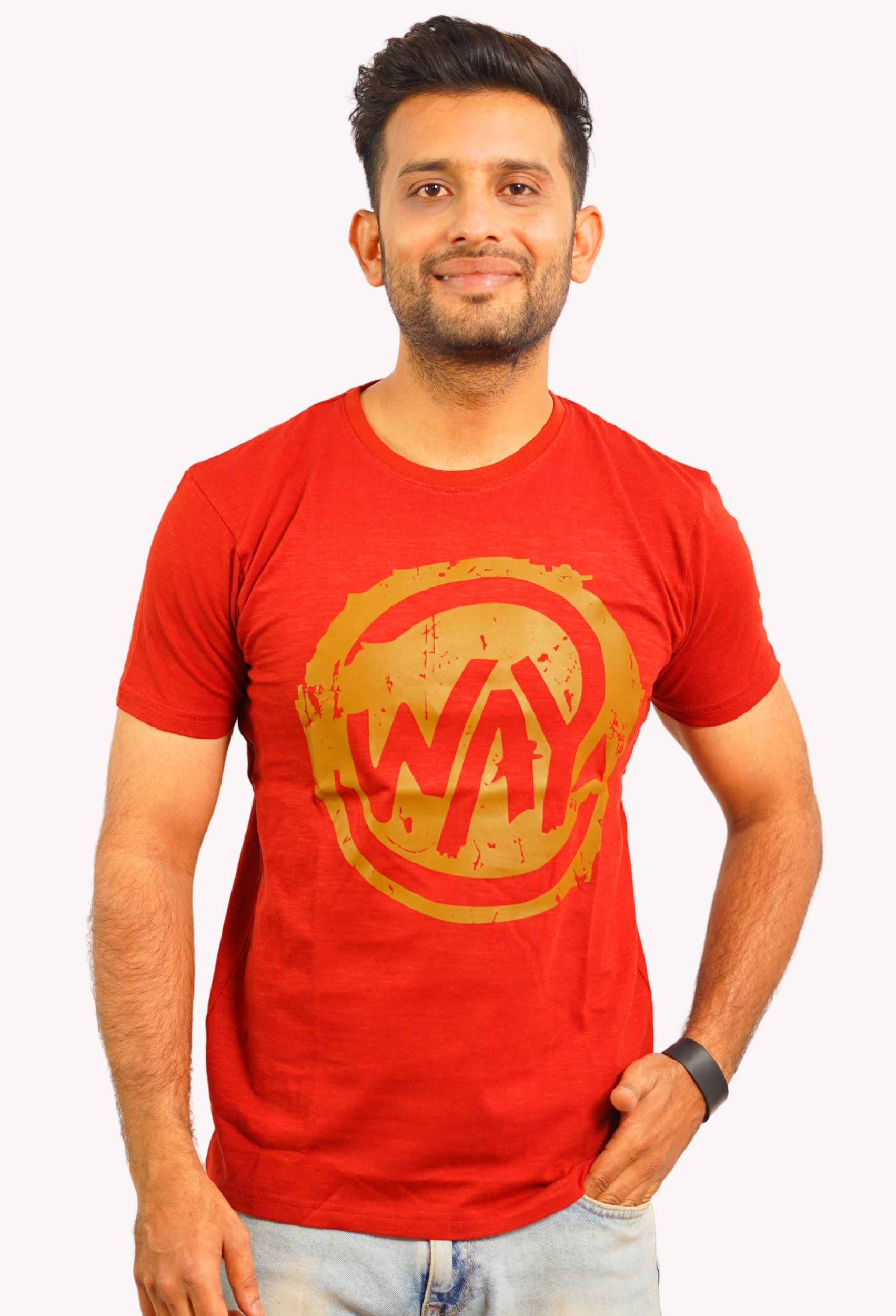 WAY RUST ORANGE VINTAGE T-SHIRT
