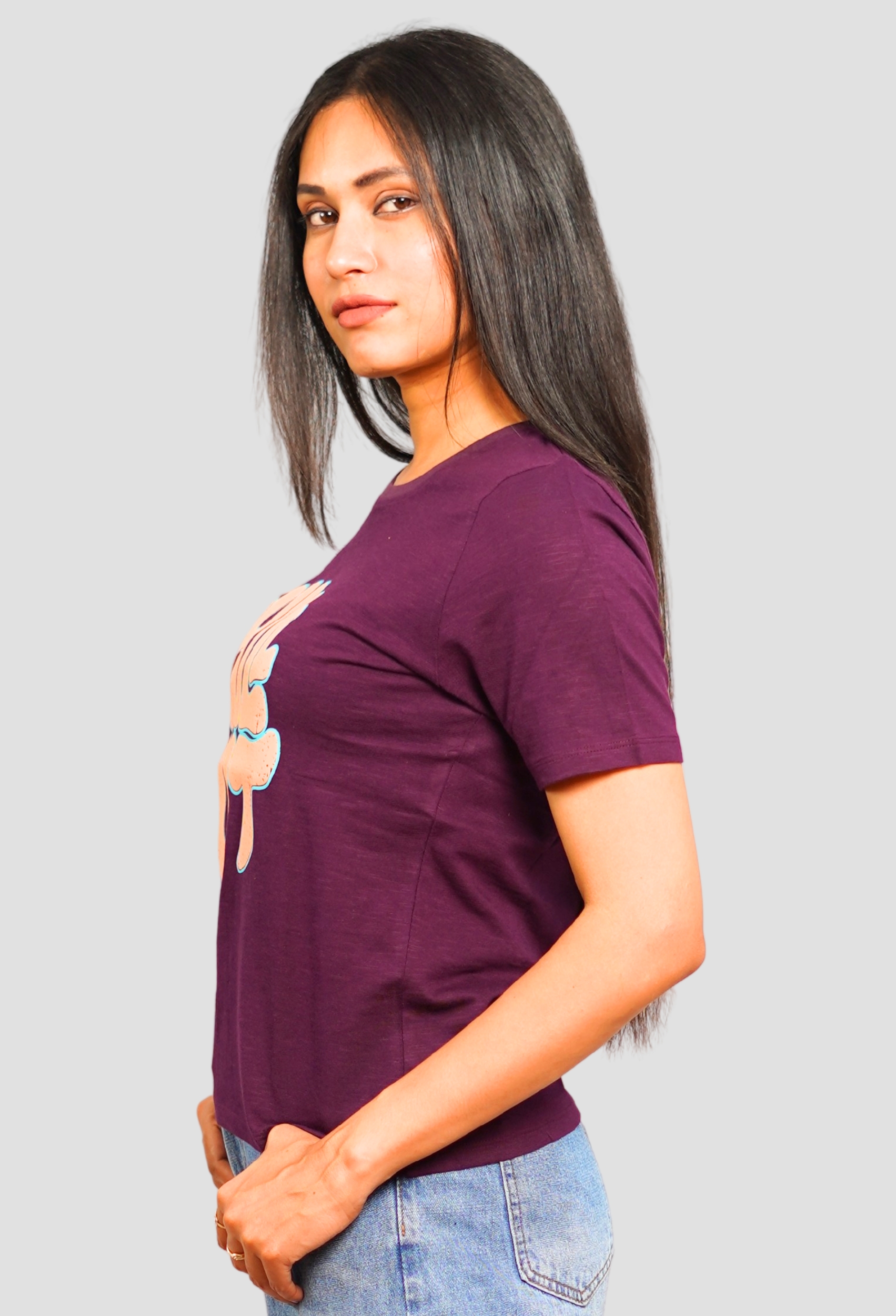 CHILL OUT PLUM VINTAGE T-SHIRT
