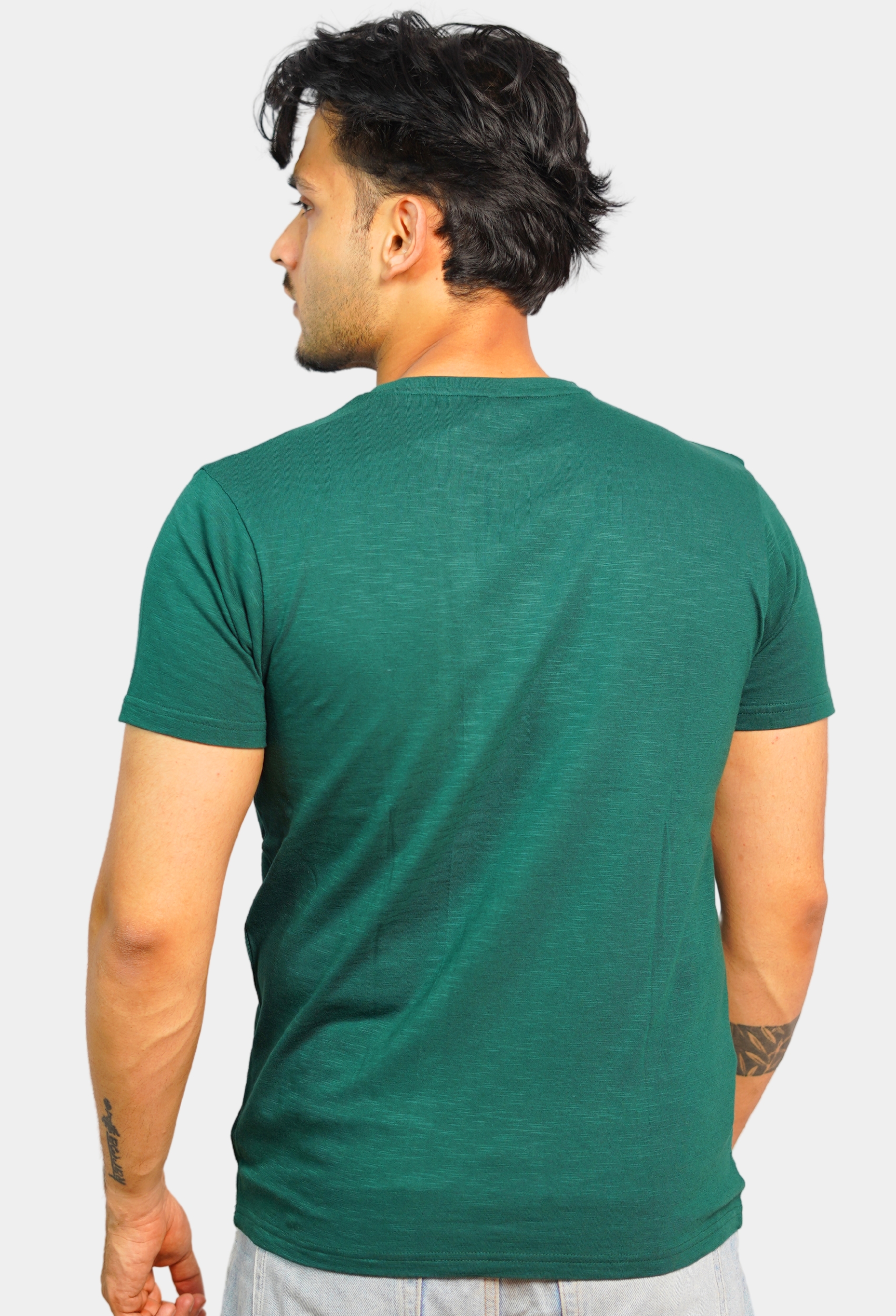 DIFFERENT DOESN,T MEAN WRONG BOTTLE GREEN VINTAGE T- SHIRT