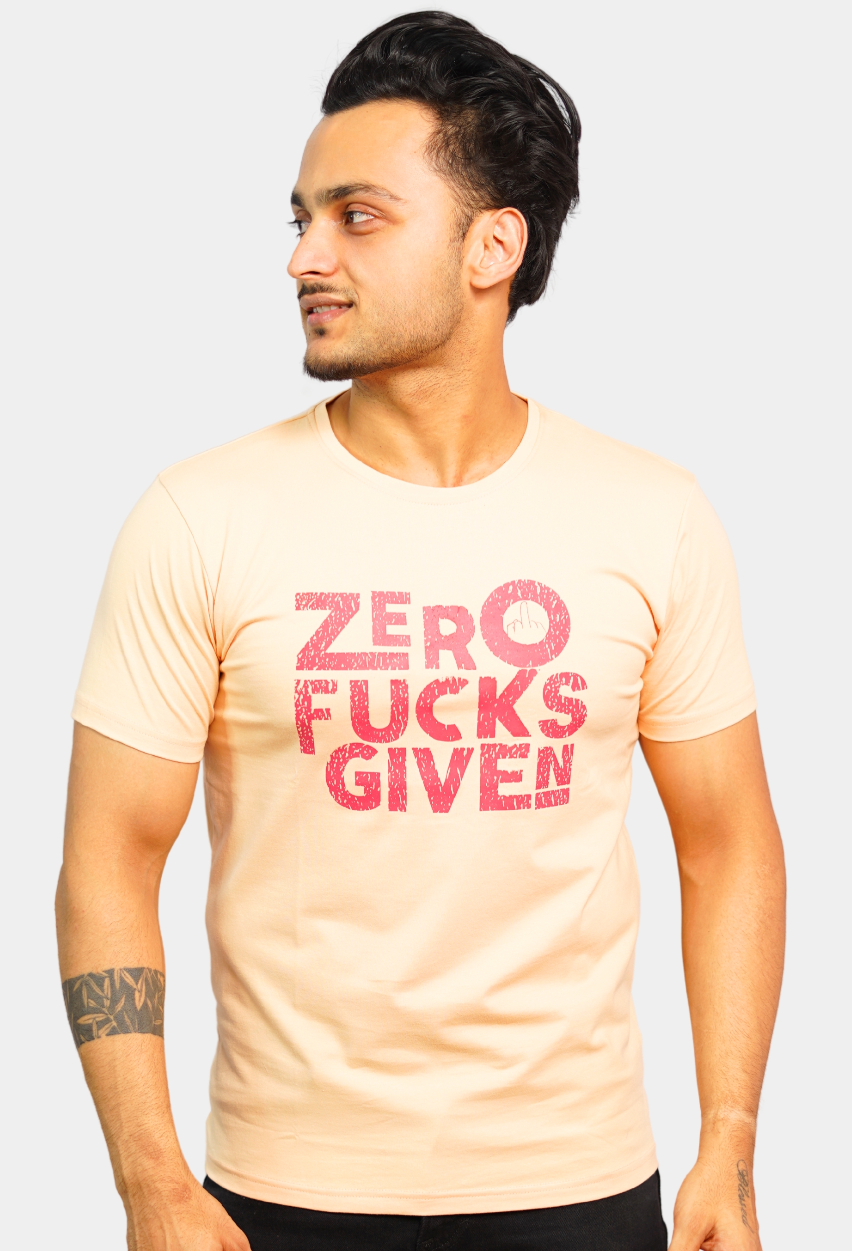 ZERO FUCKS GIVEN ELITE T-SHIRT