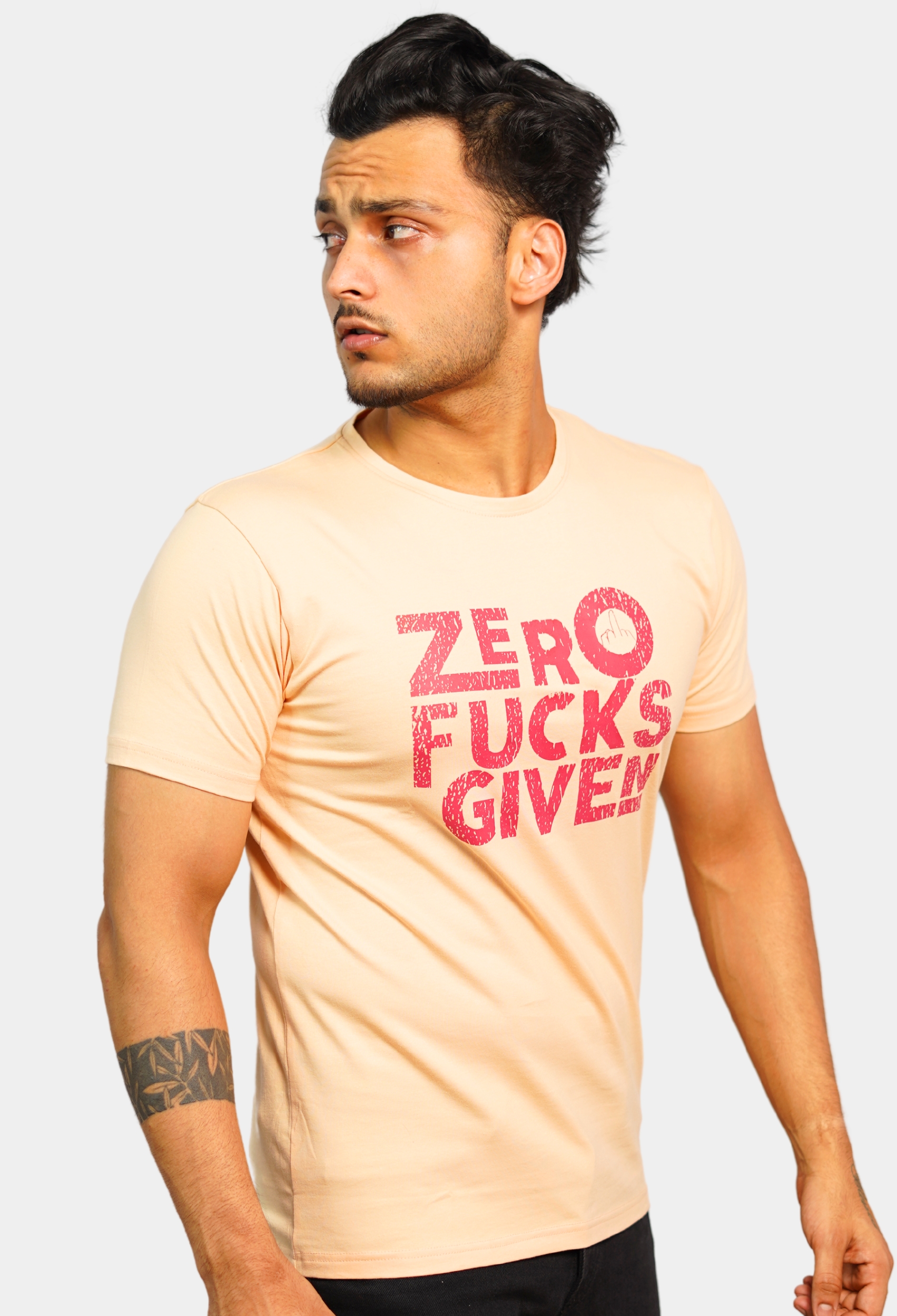 ZERO FUCKS GIVEN ELITE T-SHIRT