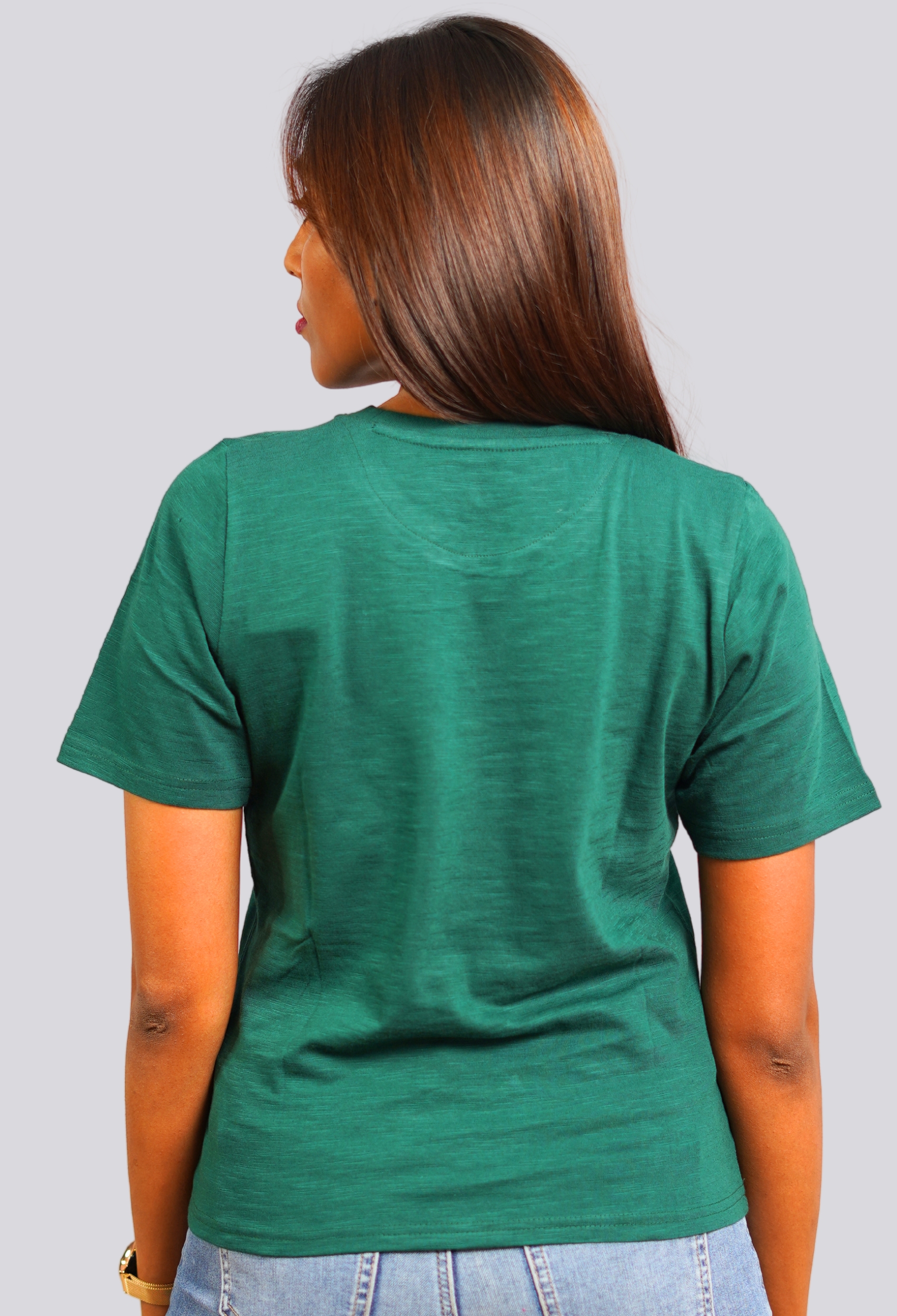 MUSIC BOTTLE GREEN VINTAGE T-SHIRT