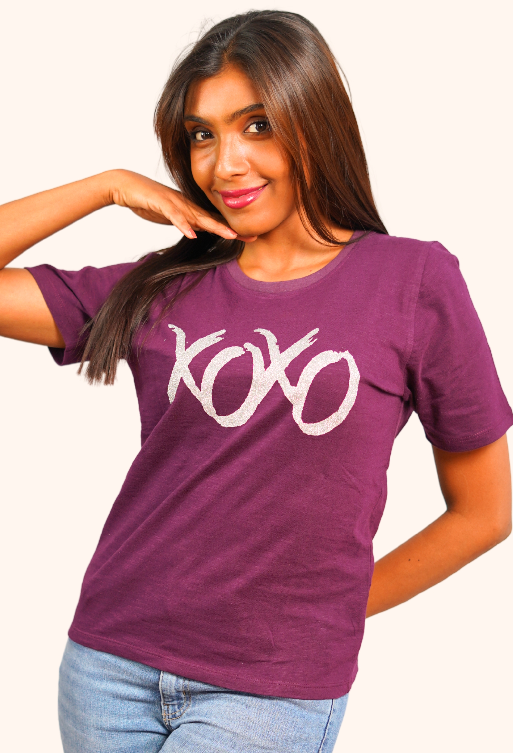 XOXO PLUM VINTAGE T-SHIRT