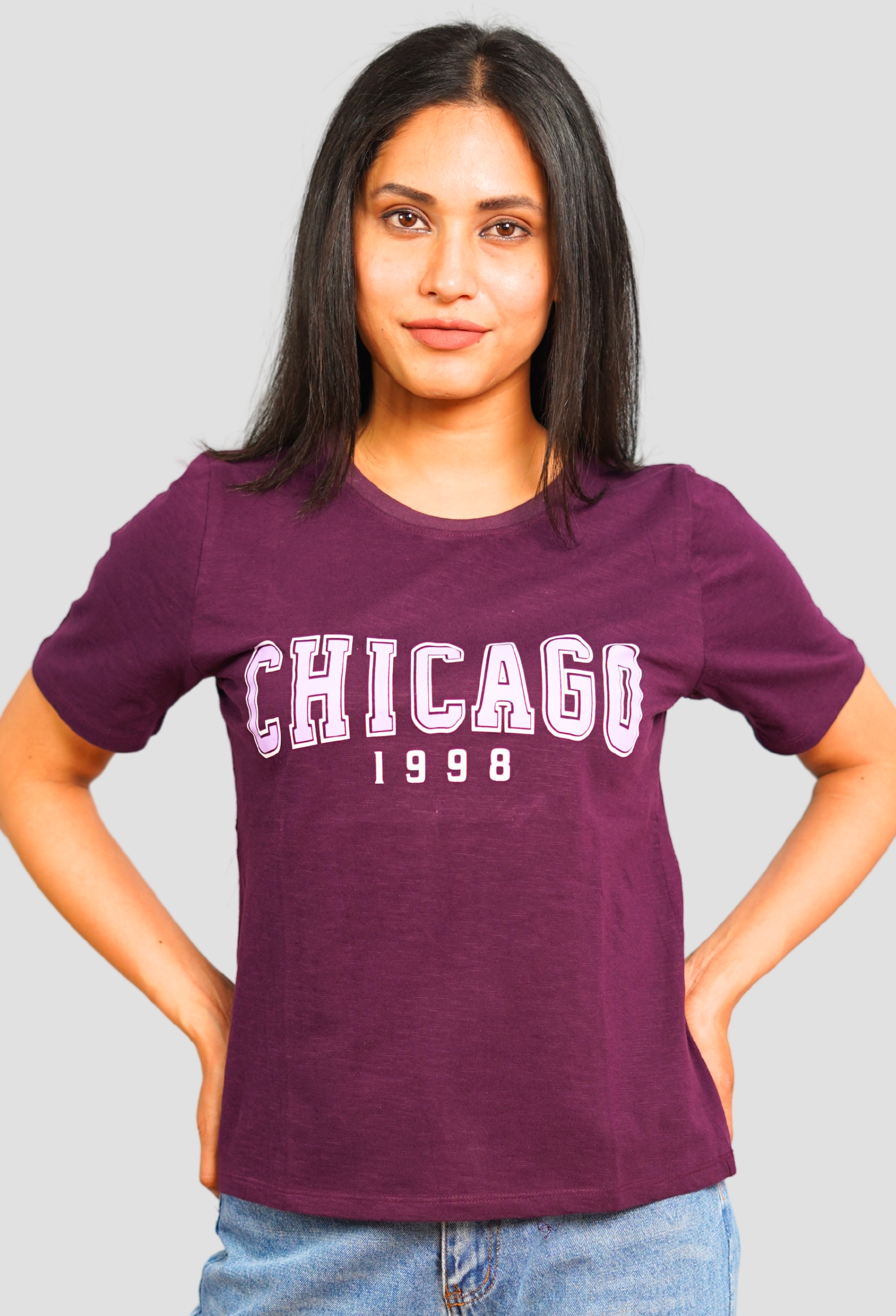 CHICAGO PLUM VINTAGE T-SHIRT