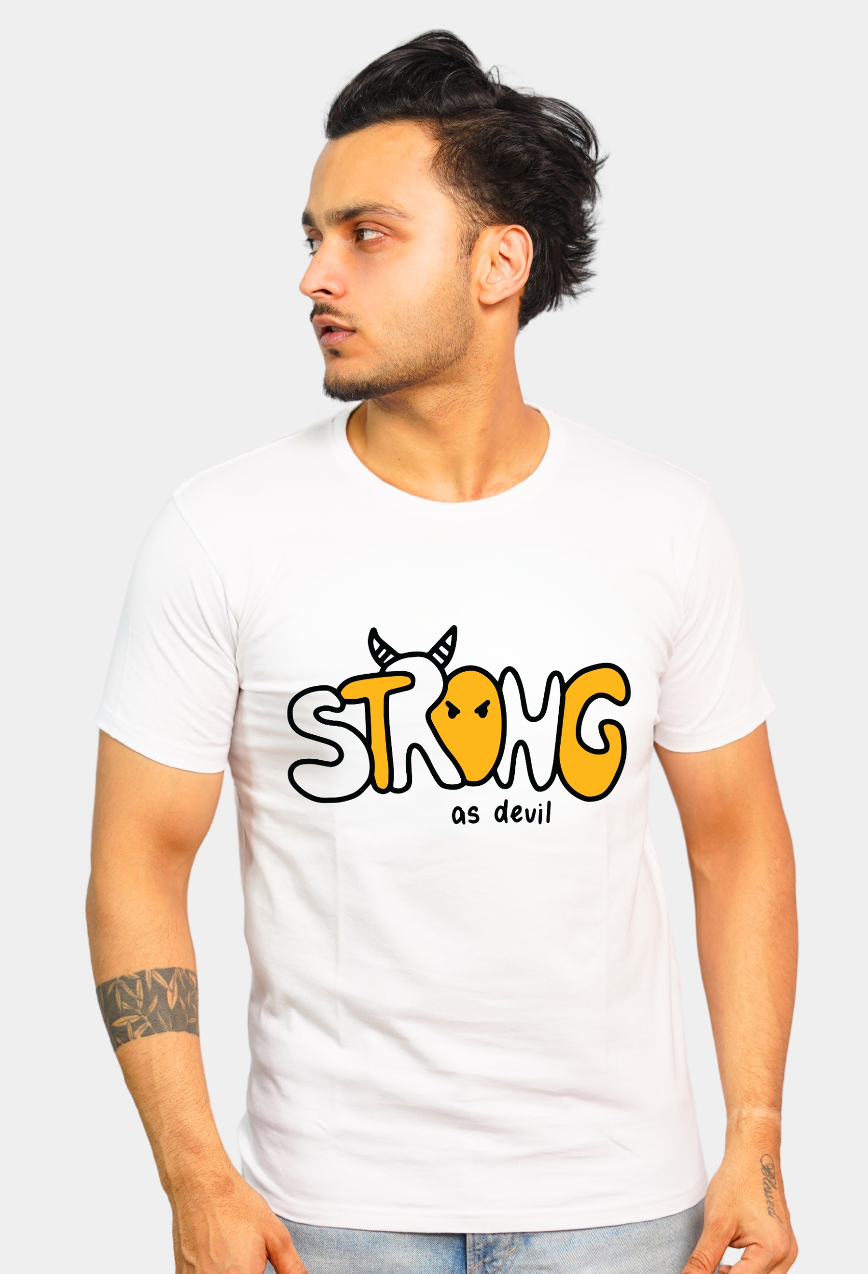 STRONG AS DEVIL SNOW WHITE CLASSIC T-SHIRT