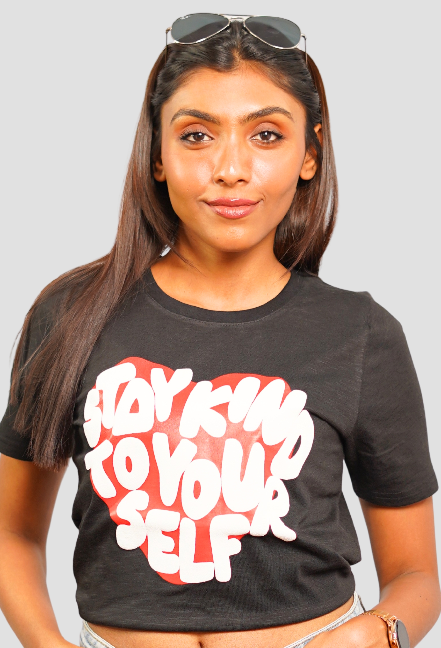STAY KIND BLACK VINTAGE T-SHIRT