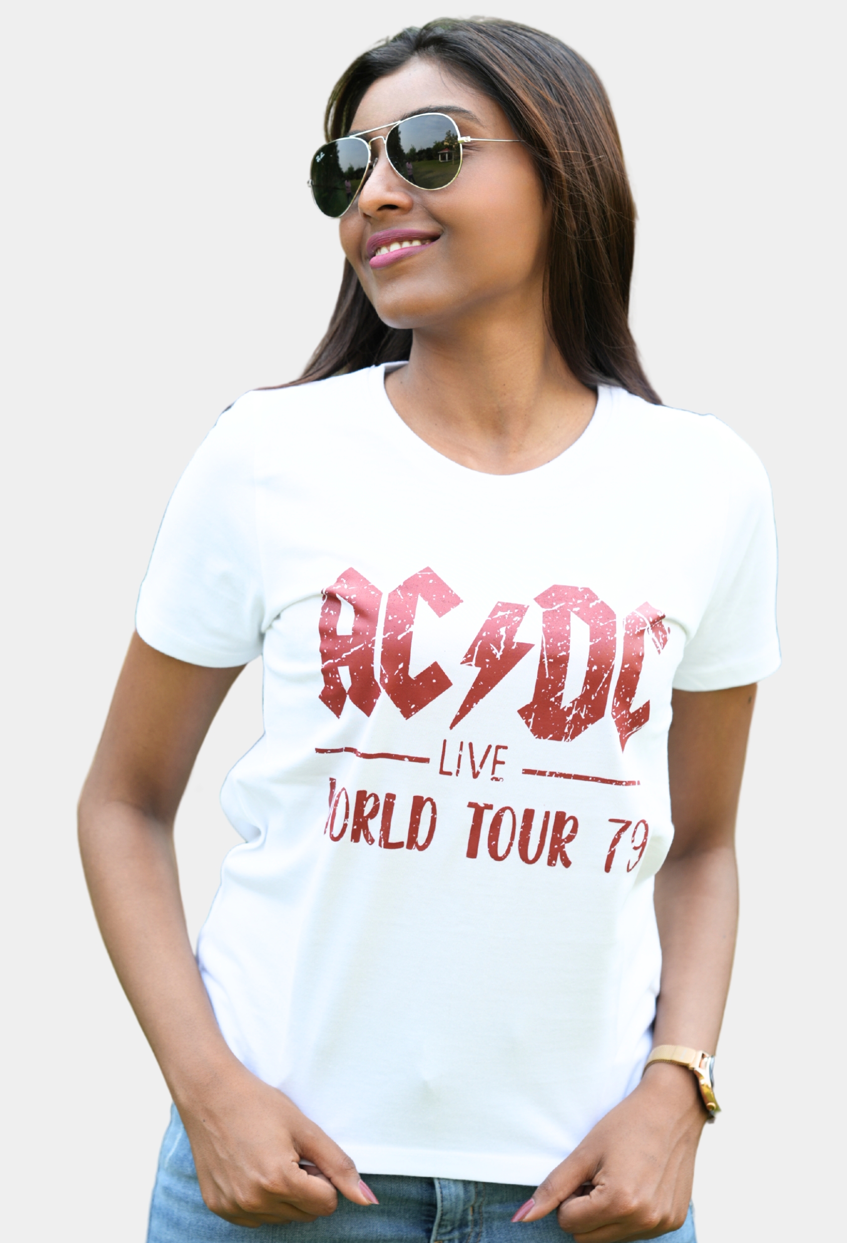 ACDC SNOW WHITE CLASSIC T-SHIRT