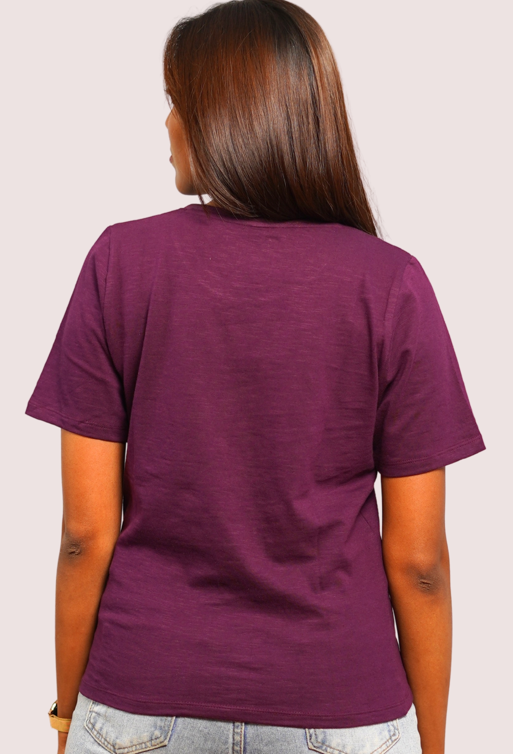 AC DC PLUM VINTAGE T-SHIRT