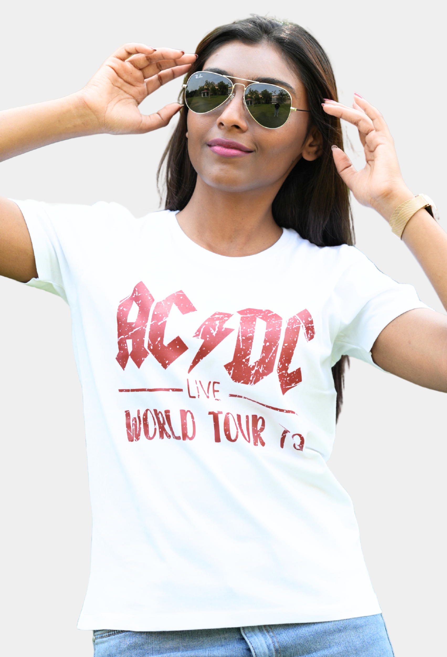 ACDC SNOW WHITE CLASSIC T-SHIRT
