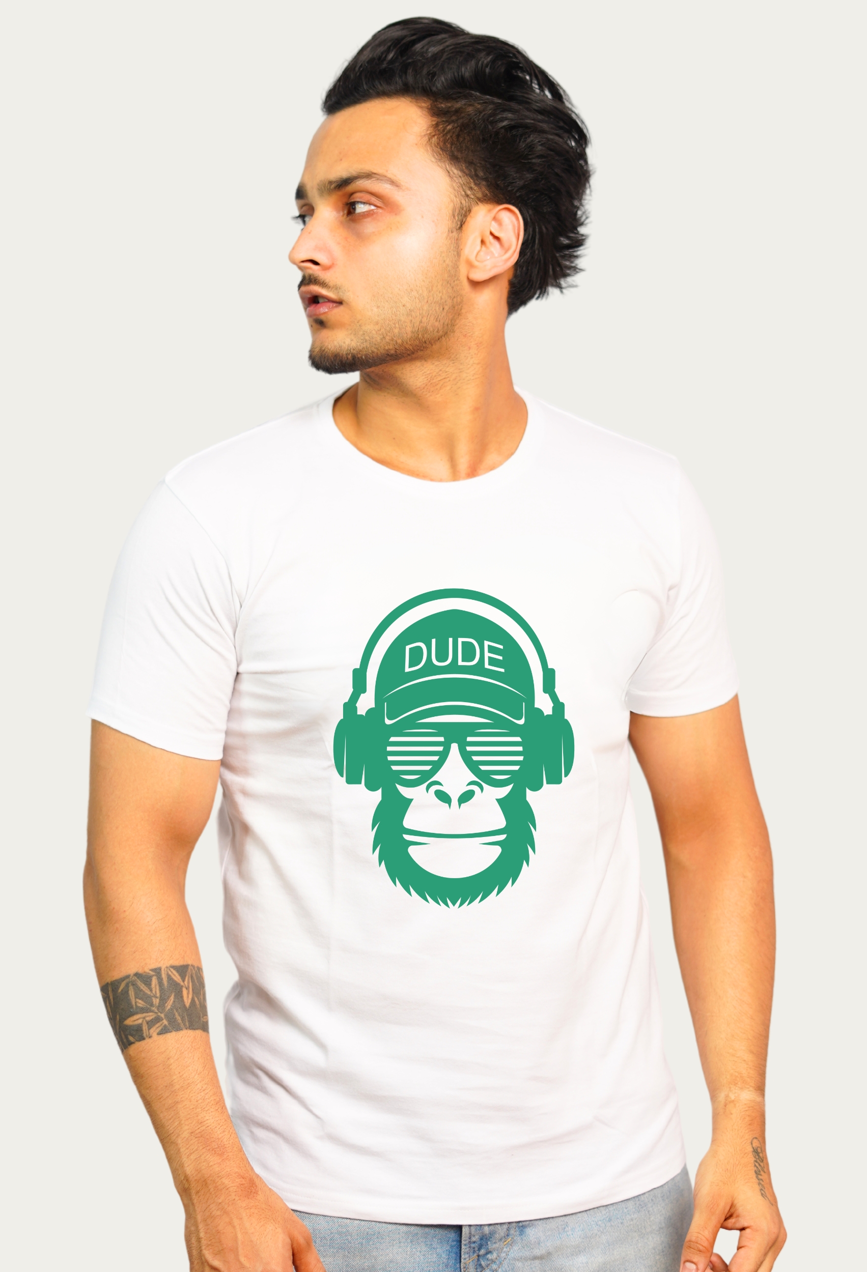 DUDE SNOW WHITE CLASSIC T-SHIRT