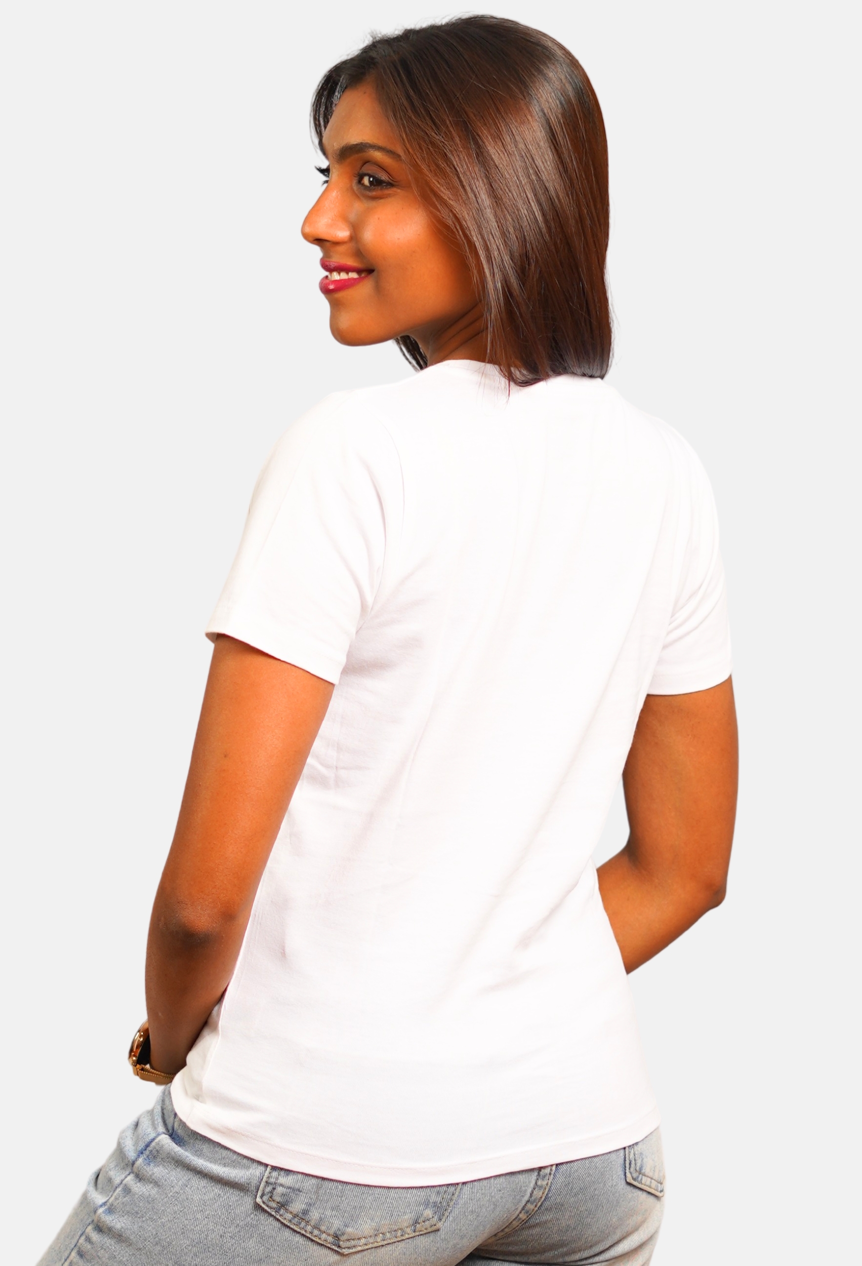 GRL PWR SNOW WHITE CLASSIC T-SHIRT
