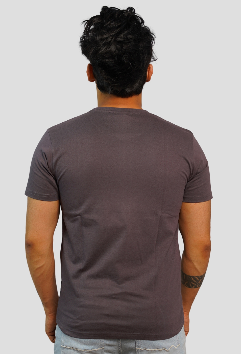 STONE GREY CLASSIC PLAIN T-SHIRTS