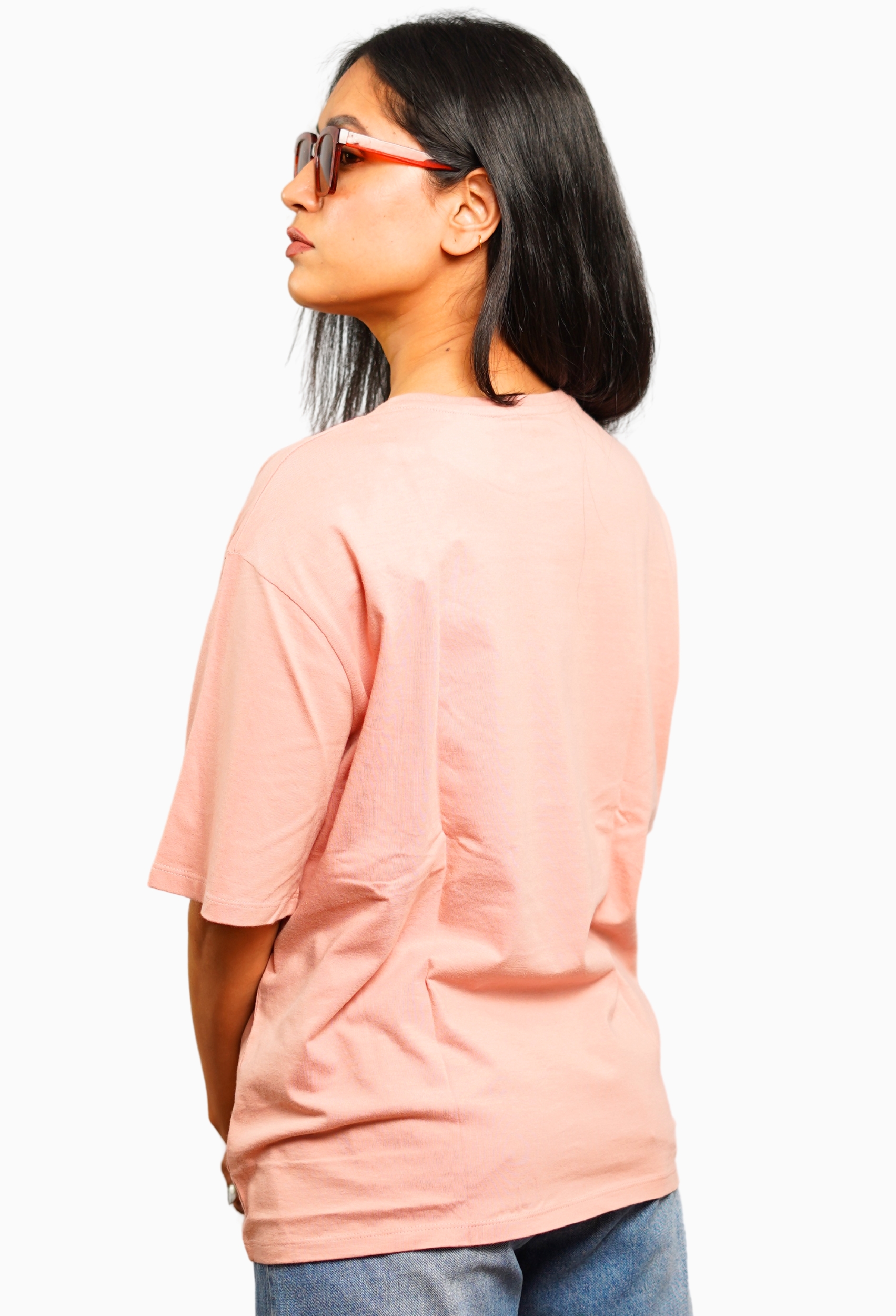 BROOKLYN CHAMPIONS PASTEL PINK  BAGGY T-SHIRTS