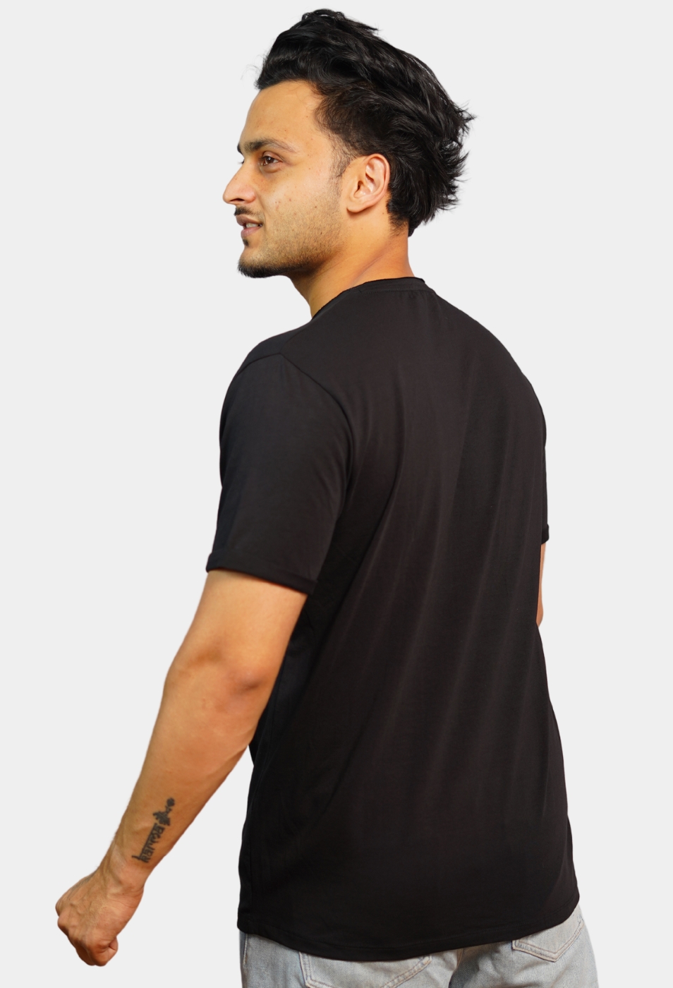 PURE BLACK CLASSIC T-SHIRT PURE BLACK CLASSIC T-SHIRT