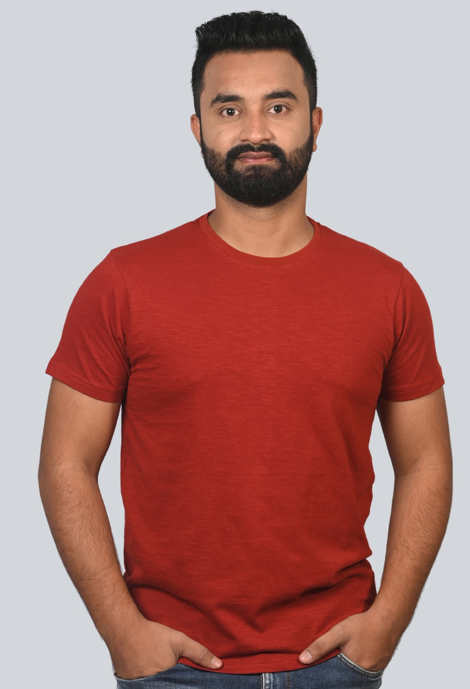 RUST ORANGE VINTAGE T-SHIRT RUST ORANGE VINTAGE T-SHIRT