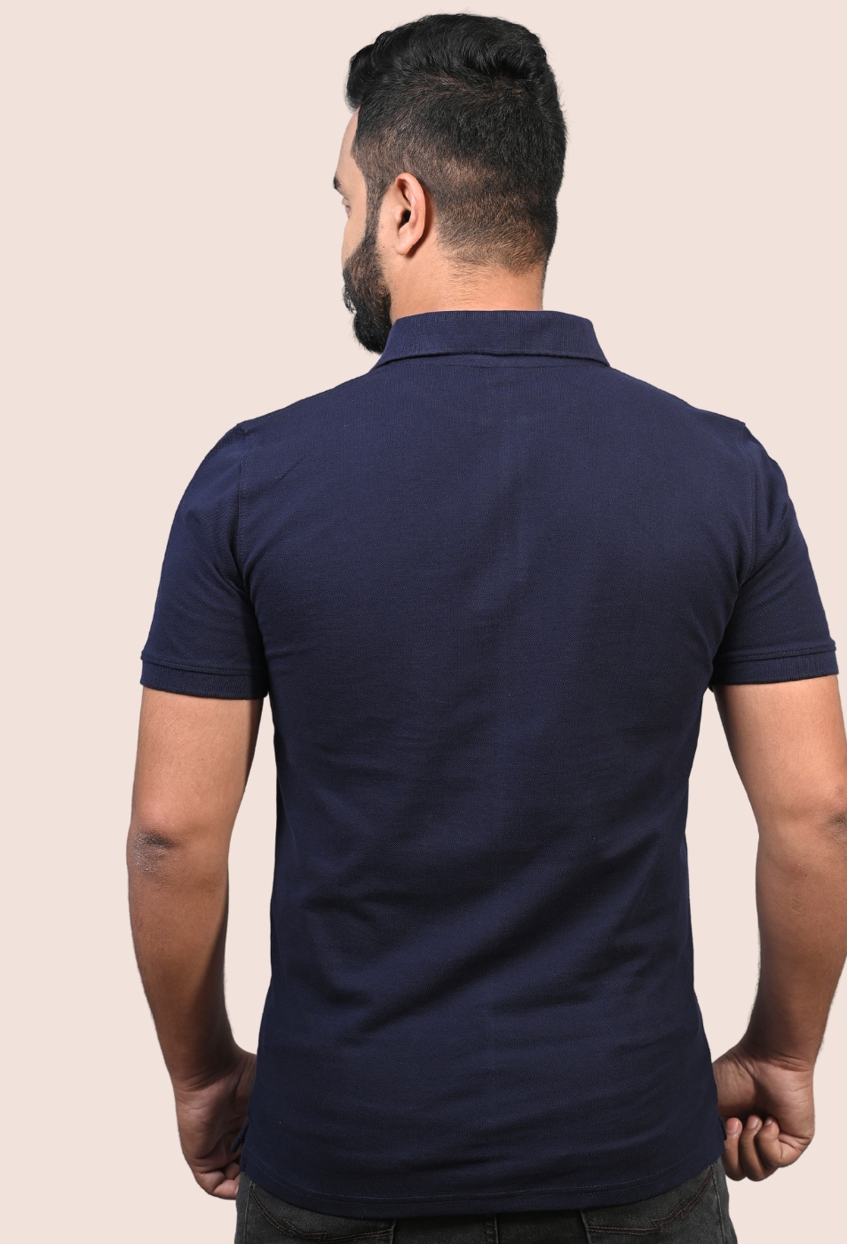 BLUE POLO T-SHIRT