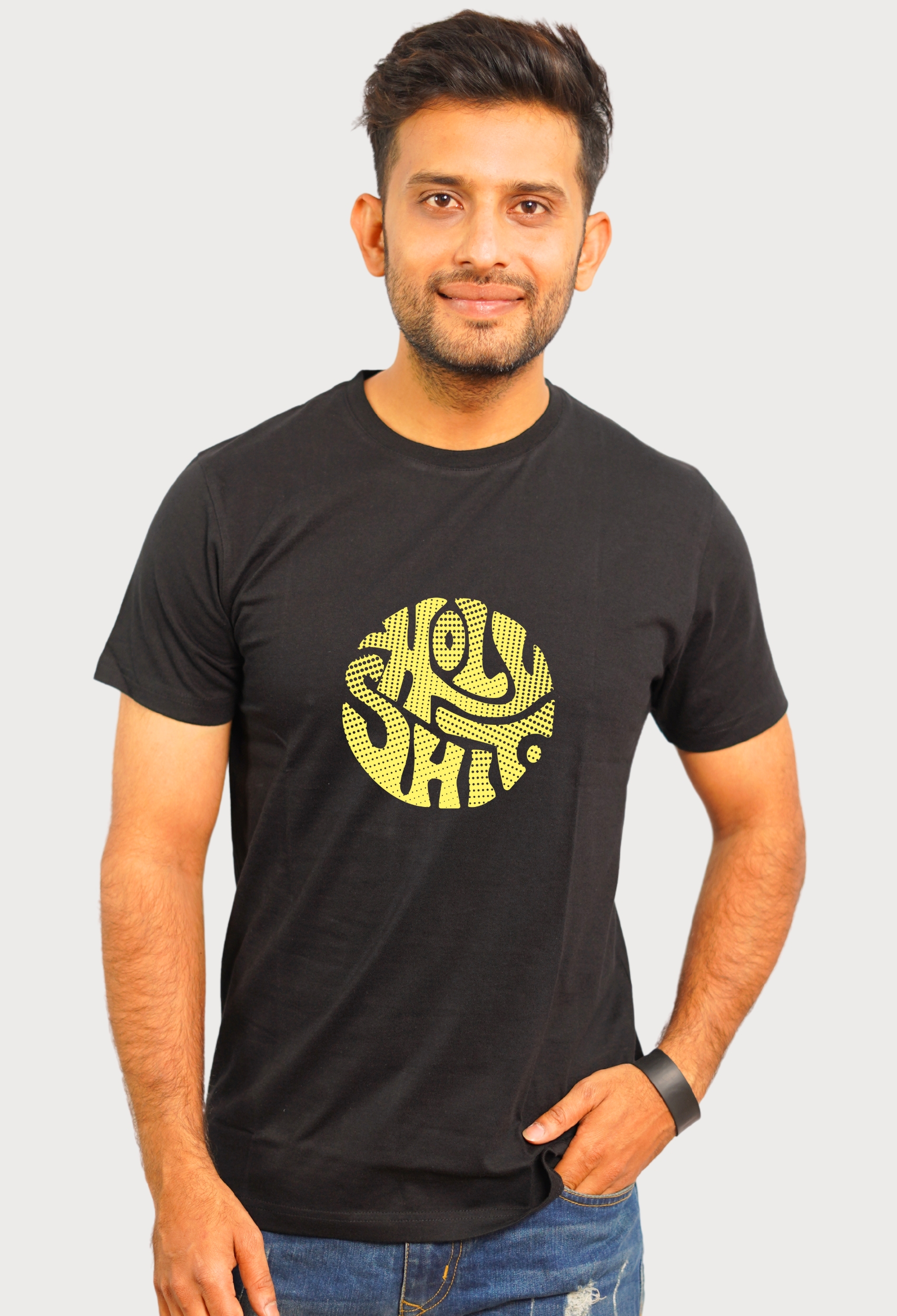 HOLY SHIT PURE BLACK VINTAGE T-SHIRT HOLY SHIT PURE BLACK VINTAGE T-SHIRT