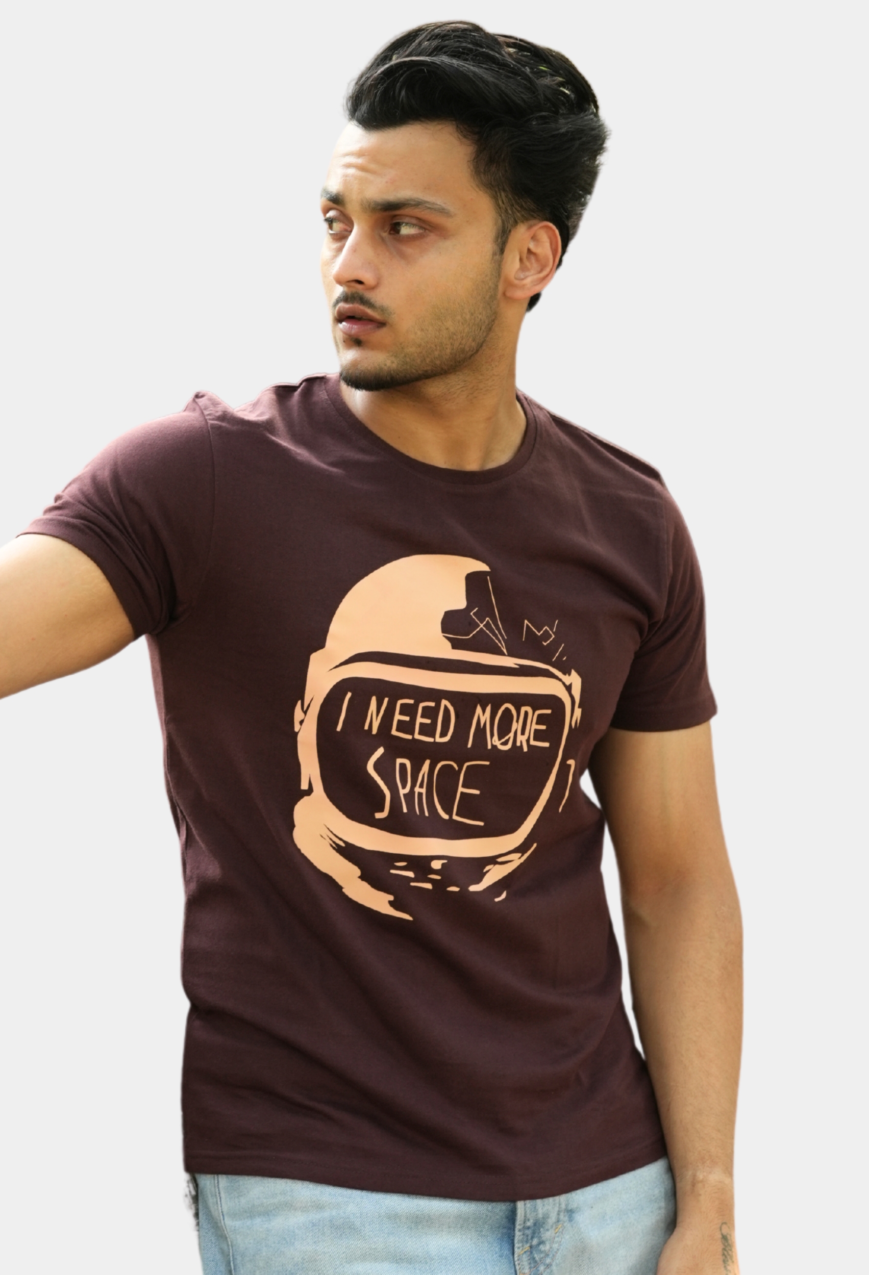 I NEED MORE SPACE DARK CHOCOLATE CLASSIC T-SHIRT