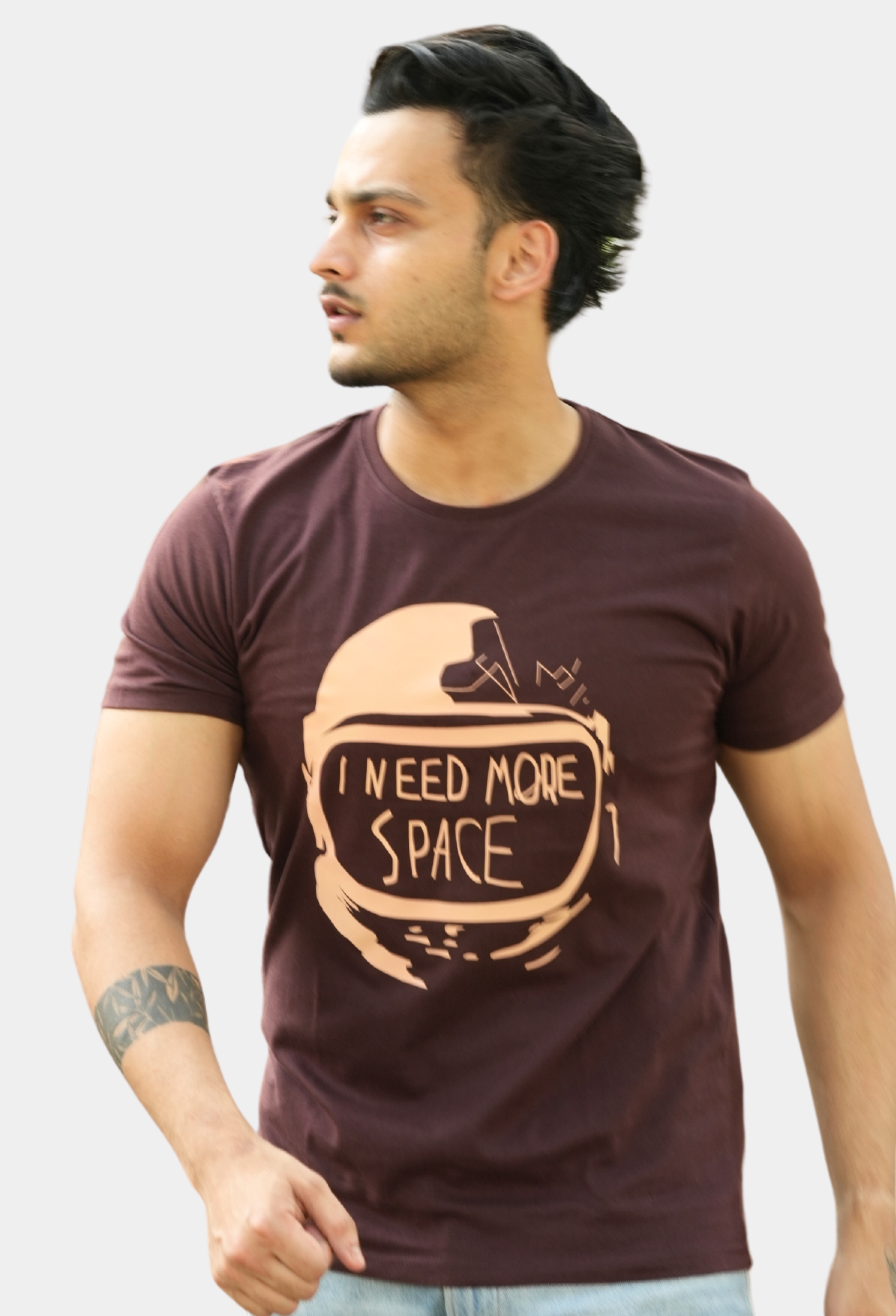 I NEED MORE SPACE DARK CHOCOLATE CLASSIC T-SHIRT