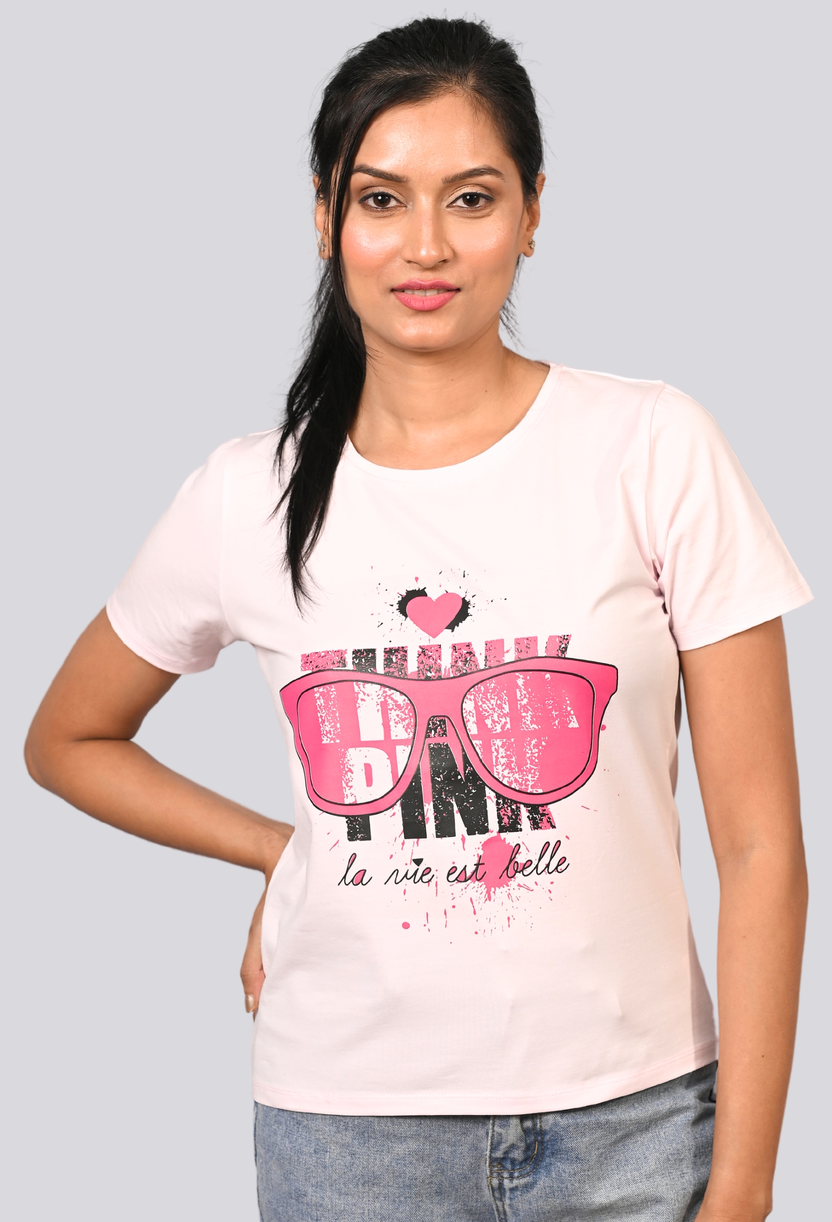 'THINK PINK' SHELL PINK ELITE T-SHIRT 'THINK PINK' SHELL PINK ELITE T-SHIRT