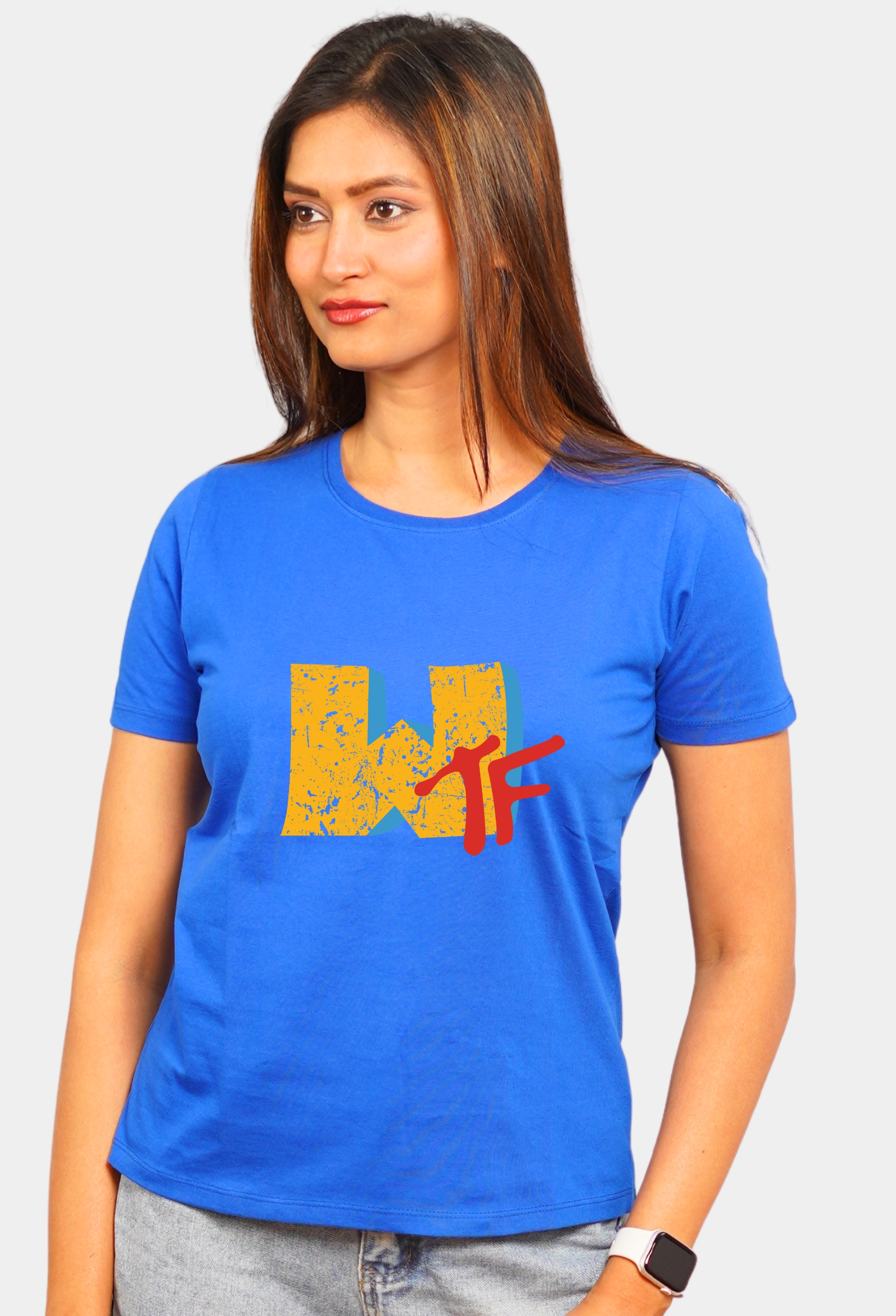 WTF ROYAL BLUE CLASSIC T-SHIRT