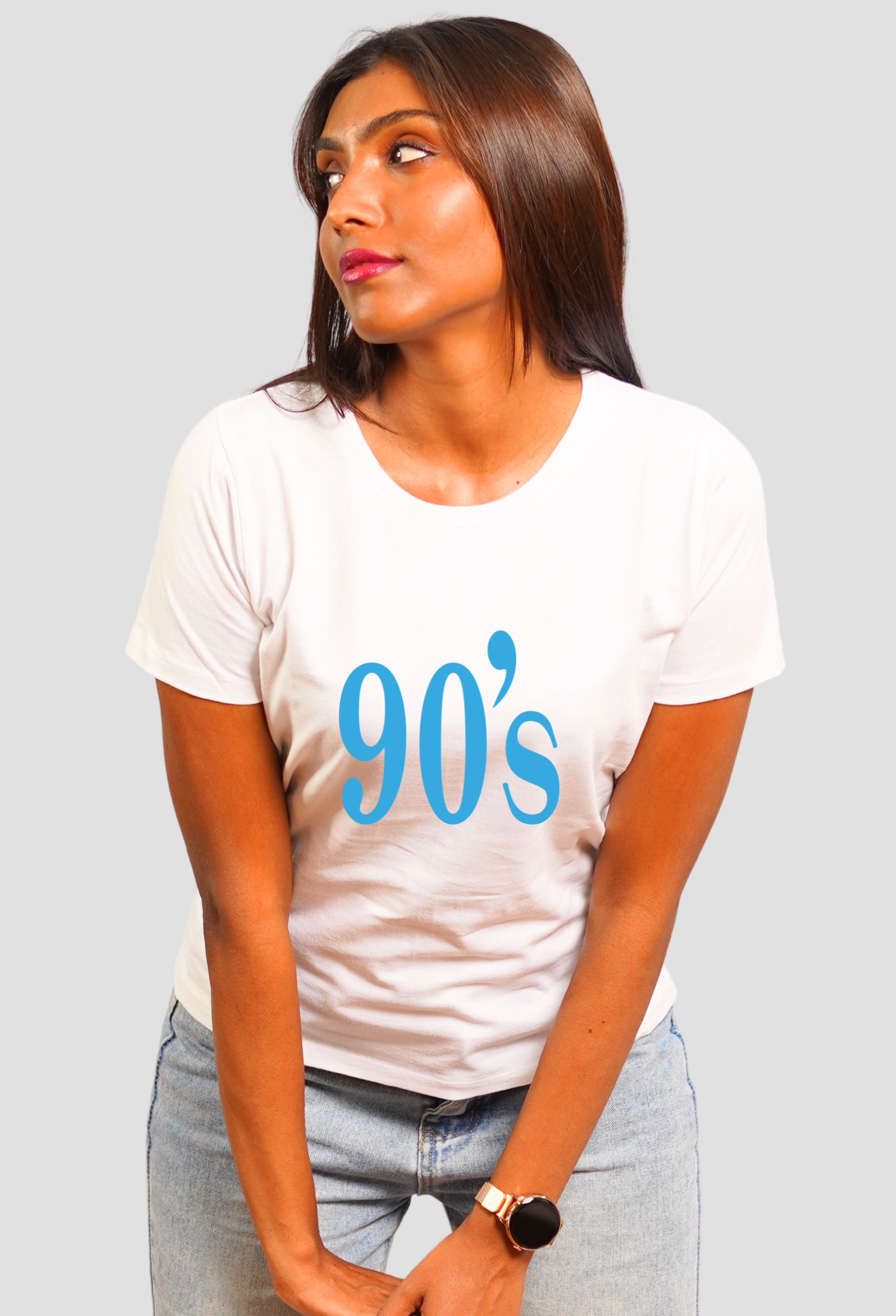 90'S SNOW WHITE CLASSIC T-SHIRT