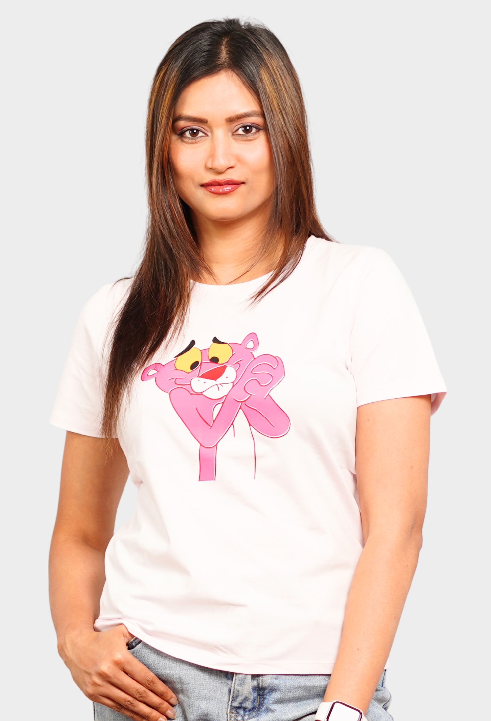 'PINK PANTHER' SHELL PINK ELITE T-SHIRT 'PINK PANTHER' SHELL PINK ELITE T-SHIRT