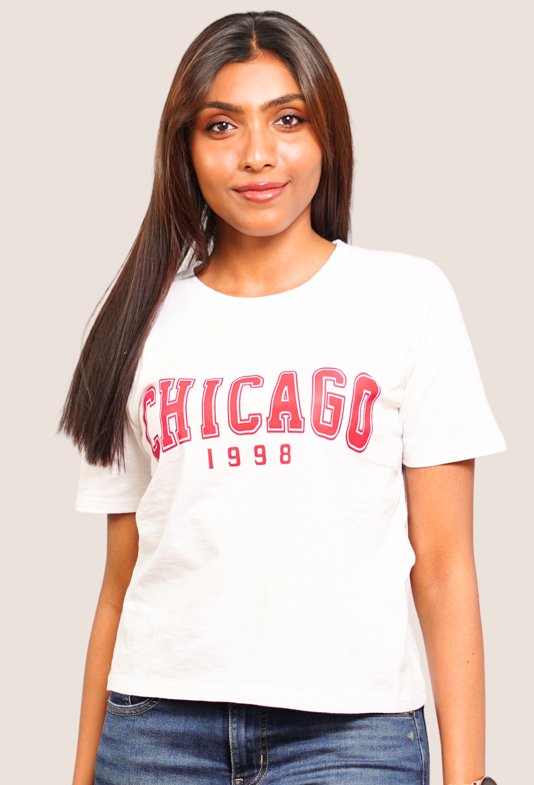 CHICAGO 1998 SNOW WHITE VINTAGE T-SHIRT