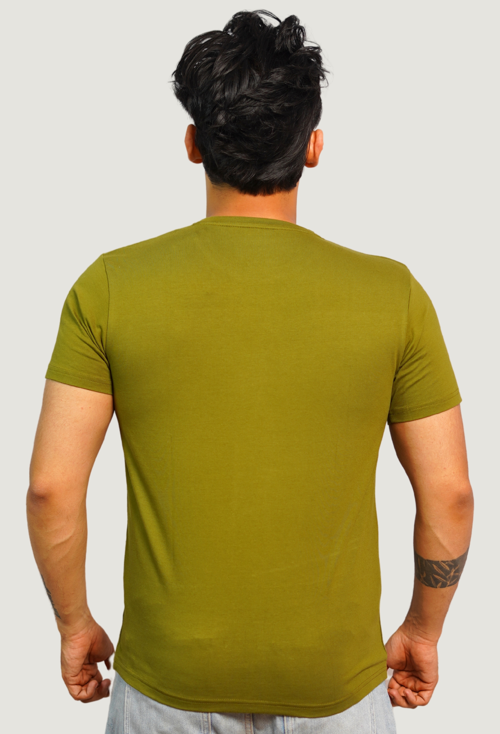 TOH MAI NACHU OLIVE GREEN  ELITE T-SHIRT