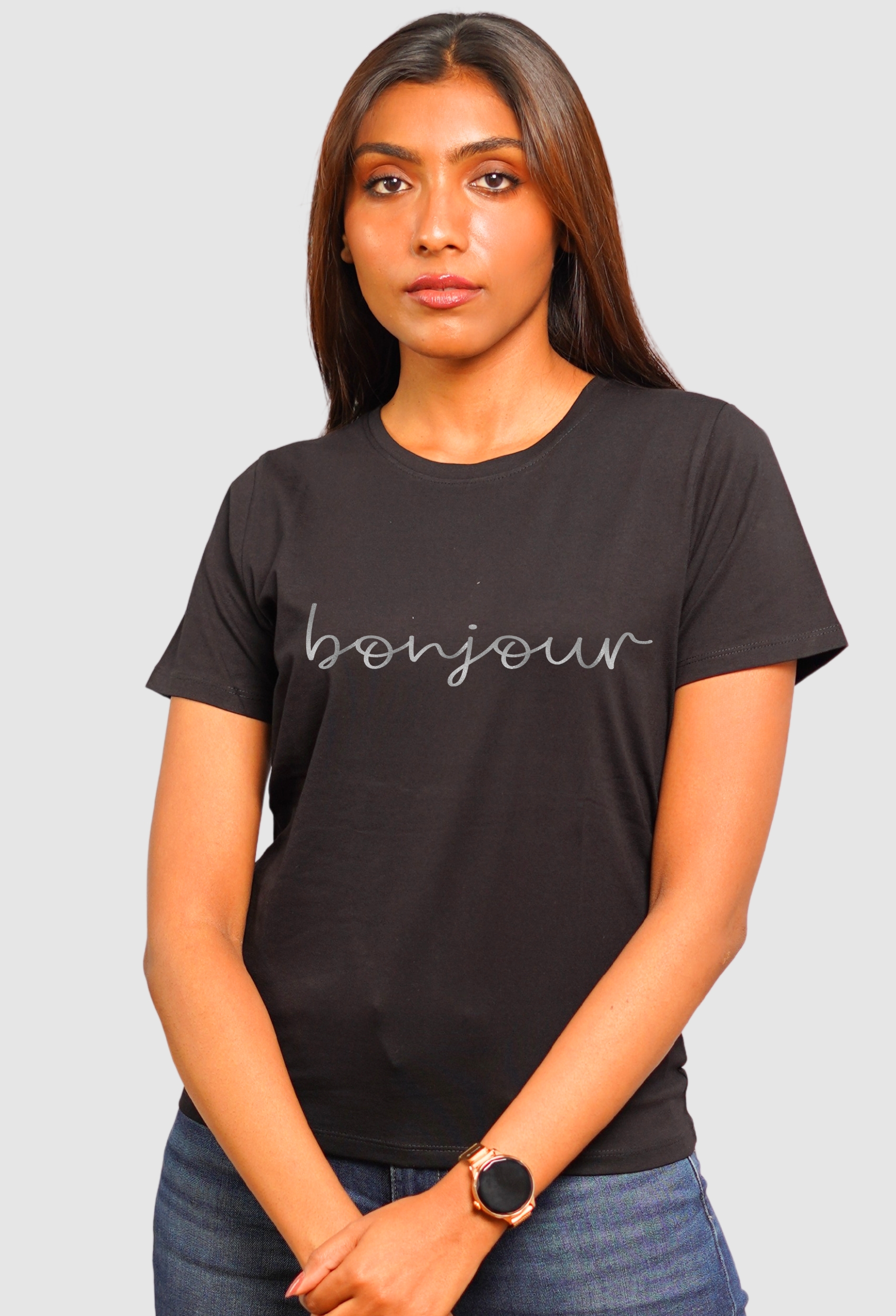 BONJOUR PURE BLACK ELITE T-SHIRT