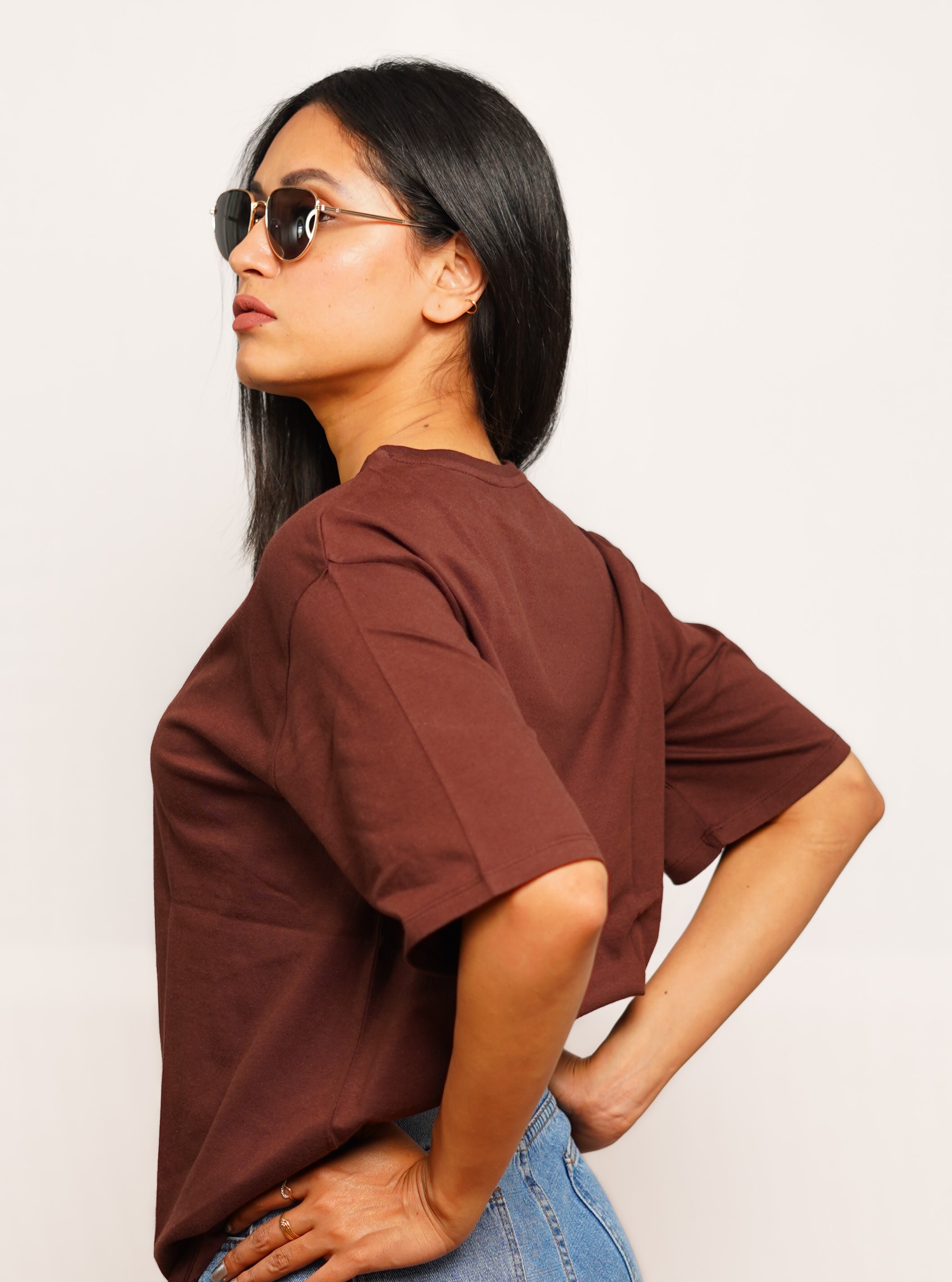 SORRY NOT SORRY DARK CHOCLATE CLASSIC T-SHIRT SORRY NOT SORRY DARK CHOCLATE CLASSIC T-SHIRT