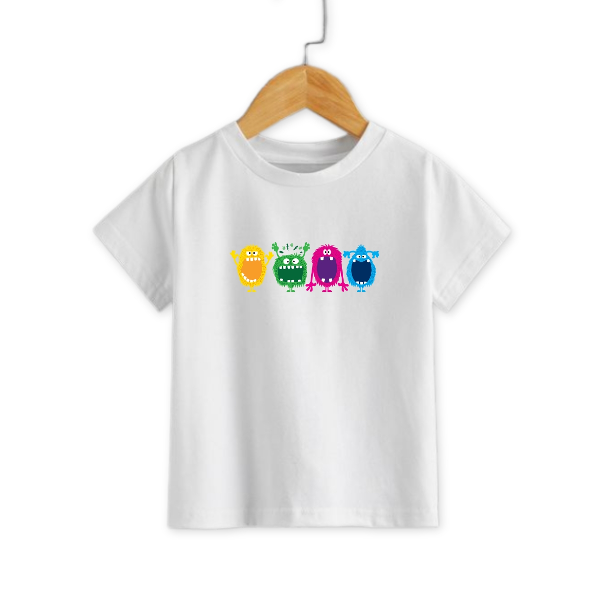 FLUFFLY MONSTER  KIDS T-SHIRT