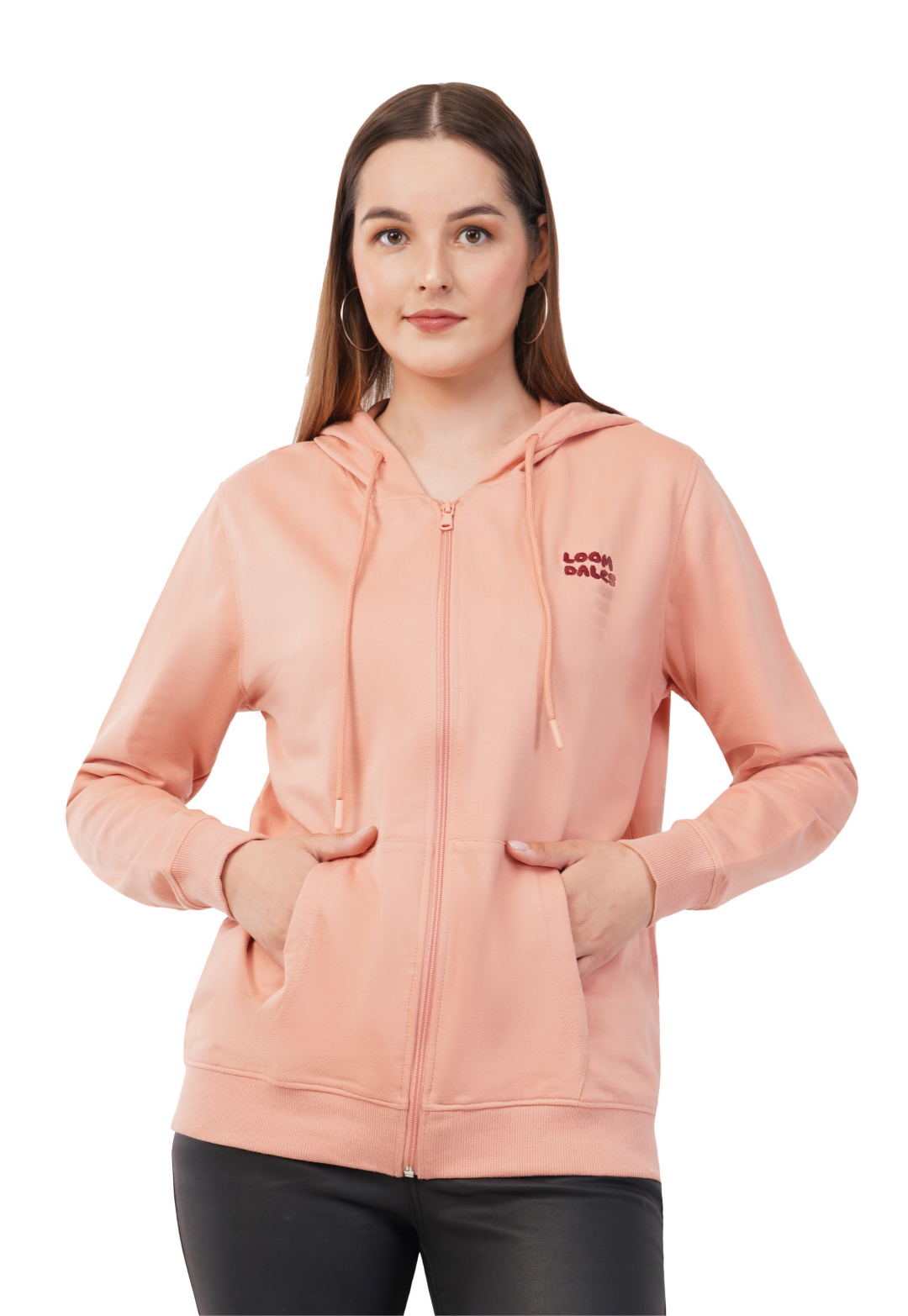 HOODIE WITH EMBROIDERY