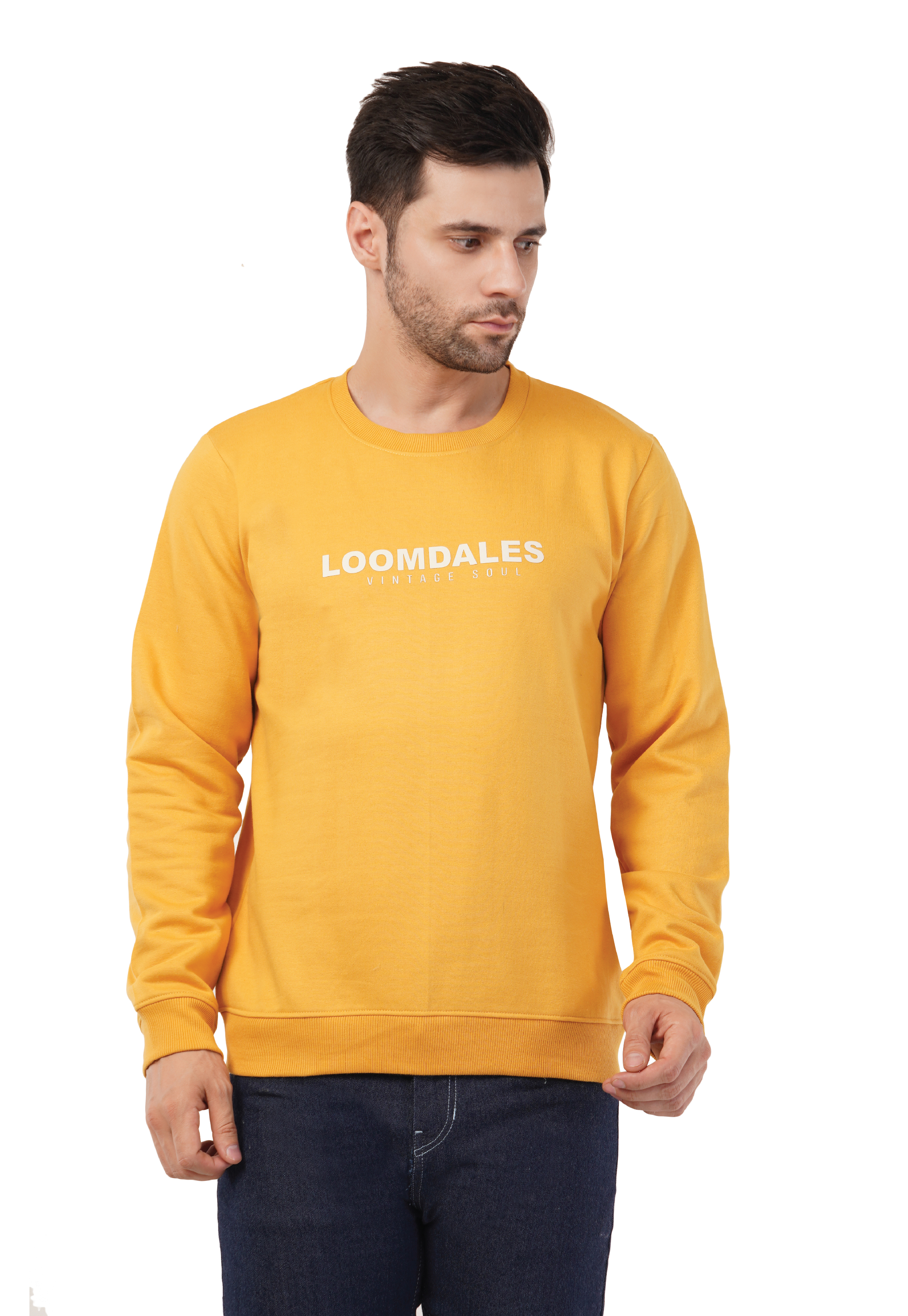MALE SWEATSHIRT WITH SILICON HD PRINT