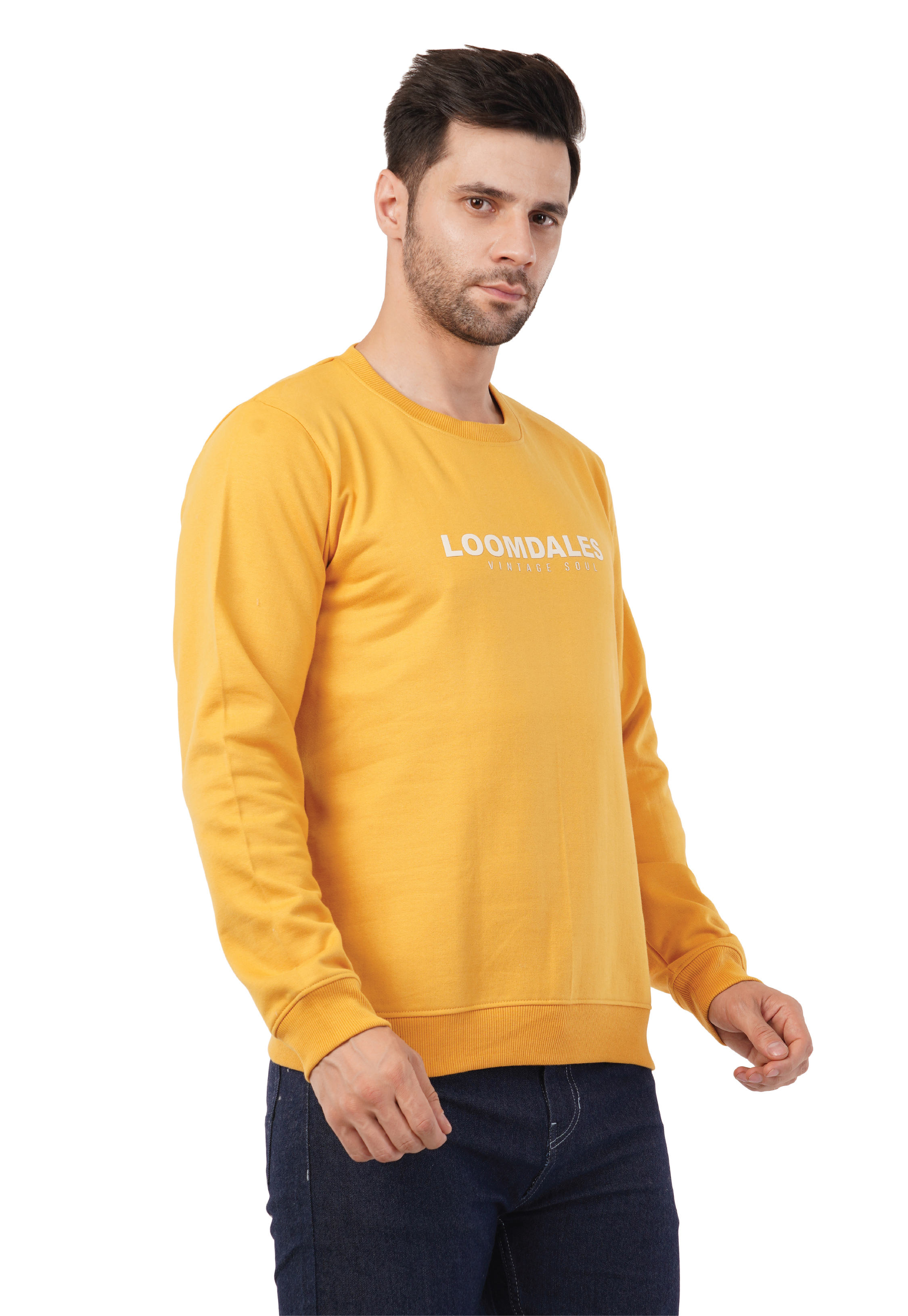 MALE SWEATSHIRT WITH SILICON HD PRINT