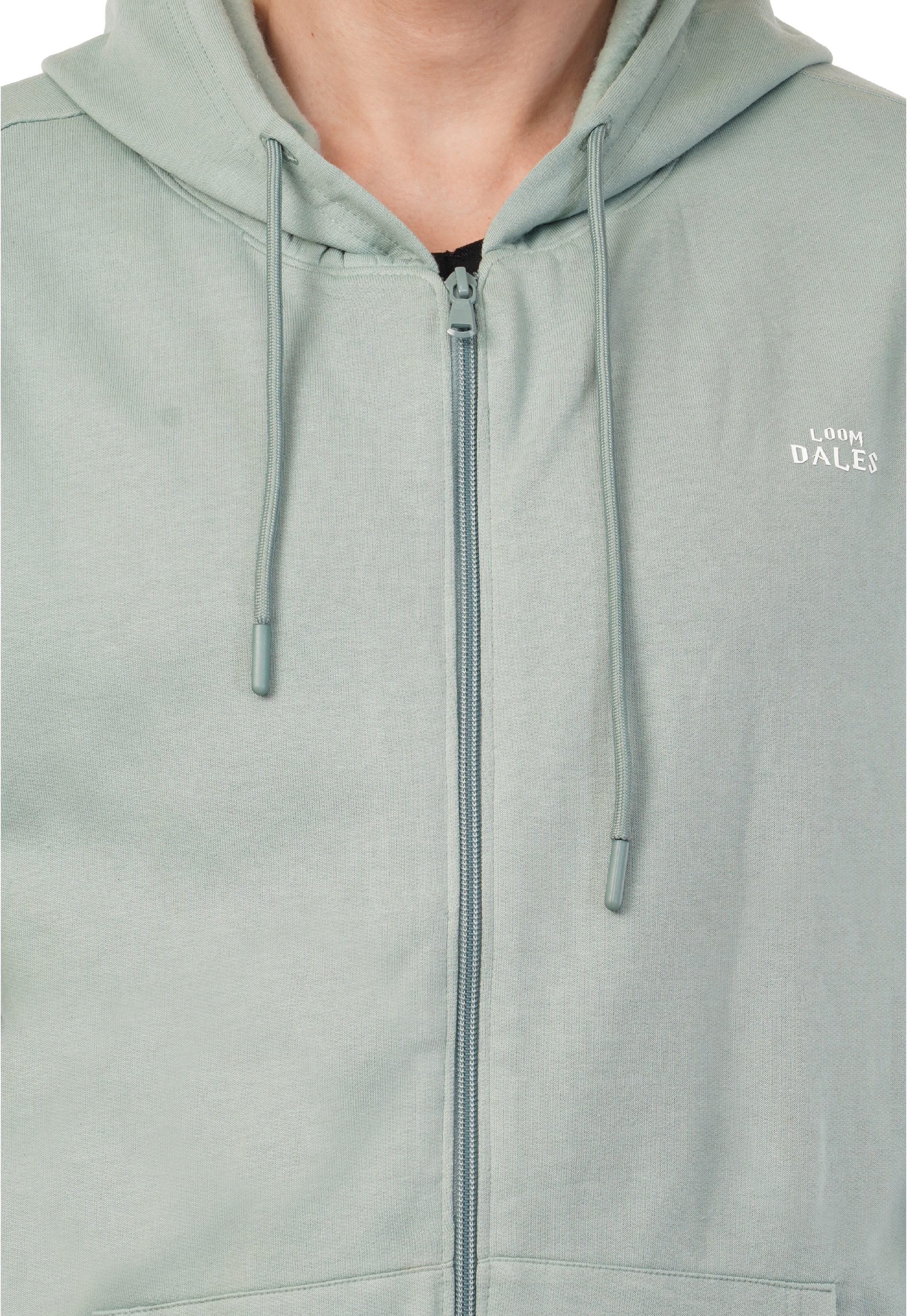 MALE HOODED SWEATSHIRT PASTEL GREEN